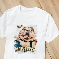 Modernes Comic Einfaches Cooles Grunge Custom Pet