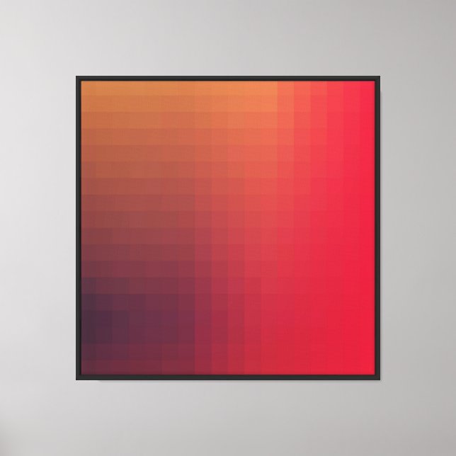 Modernes Cool Design  Leinwanddruck (Vorderseite)