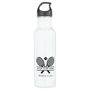 Modernes Country Tennis Club Name Team Custom Swag Edelstahlflasche