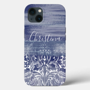 Modernes Damask Künstlerisches Muster  Case-Mate iPhone Hülle