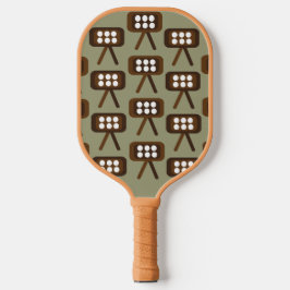 Modernes dekoratives Set des Fernsehens aus dem Mi Pickleball Schläger