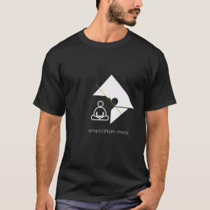Modernes Design Abstrakter geometrischer T - Shirt