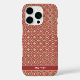 Modernes Design aus dem Mittelalter iPhone 16 Pro Hülle