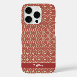 Modernes Design aus dem Mittelalter iPhone 16 Pro Hülle
