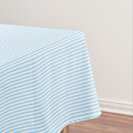 Modernes Design Blau und Weiß Streifen Muster tren Tischdecke