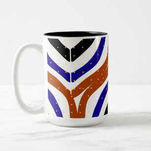 Modernes Design der Tasse und Niedliche Tasse und