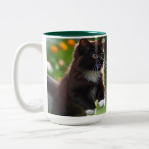 Modernes Design der Tasse und Niedliche Tasse und