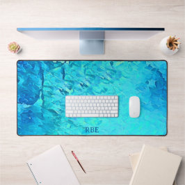 Modernes Design der Wasserfarbe tropische Ozeane Schreibtischunterlage