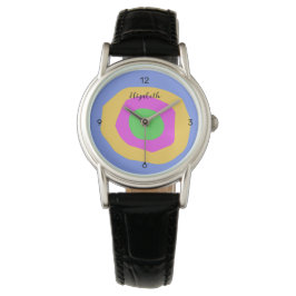 Modernes Design farbenfroh personalisieren Armbanduhr