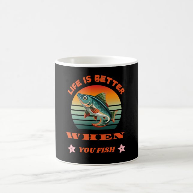 MODERNES DESIGN FÜR FISCHER KAFFEETASSE (Mittel)