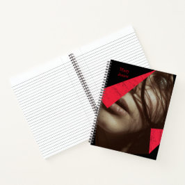 Modernes Design für Mädchen Notizbuch