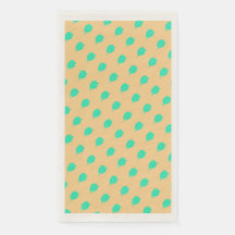 Modernes Design im Grünen Papier Napkins, Handtuch