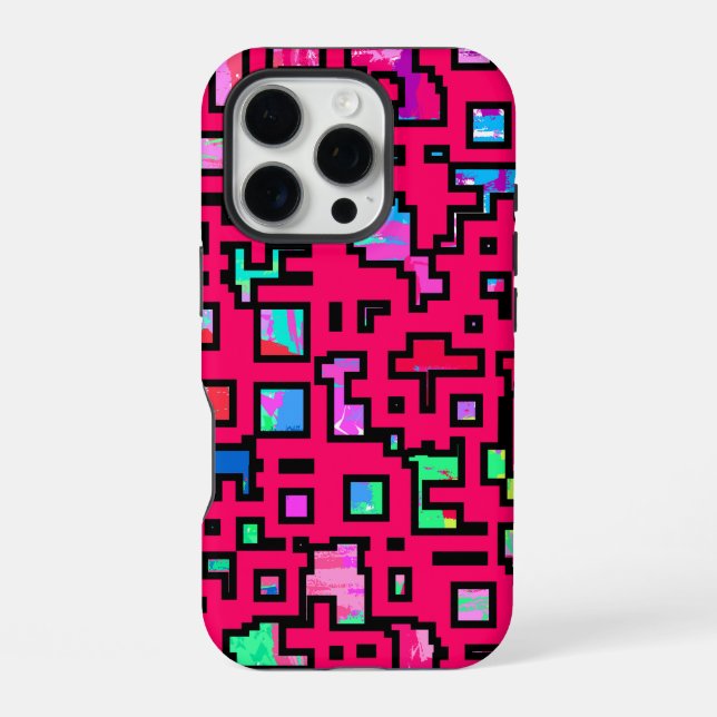 Modernes Design iPhone 16 Pro Hülle (Rückseite)