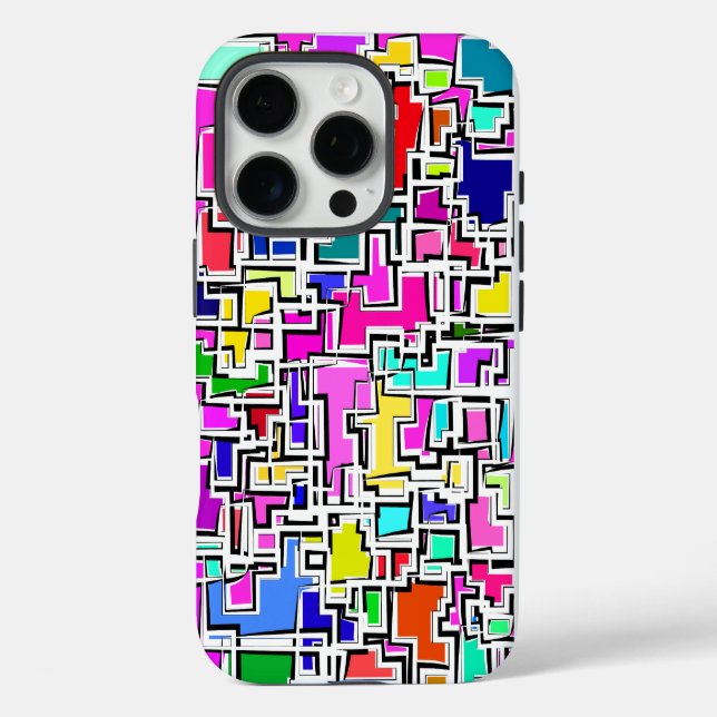 Modernes Design iPhone 16 Pro Hülle (Rückseite)