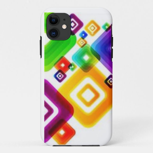 Modernes Design iPhone Case (Rückseite)