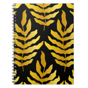 Modernes Design mit Blätter. Tropische Blätter aus Notizblock