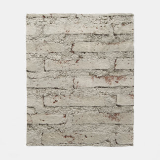 Modernes Design mit dekorativer Ziegelwand Fleecedecke