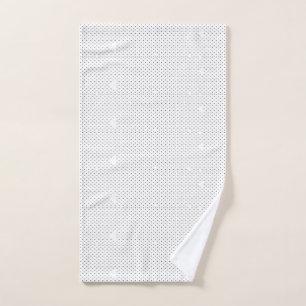 Modernes Design mit einer eleganten Kombination au Handtuch
