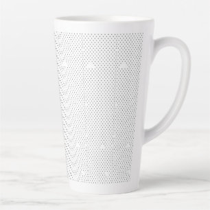 Modernes Design mit einer eleganten Kombination au Milchtasse