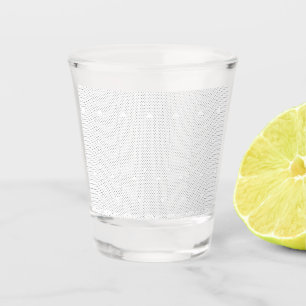 Modernes Design mit einer eleganten Kombination au Schnapsglas
