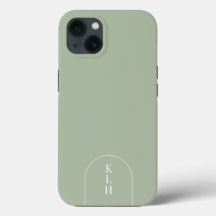 Modernes Design Mit Monogramm