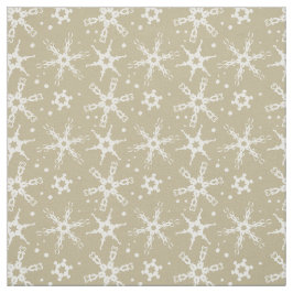 Modernes Design mit Snowflake Stoff