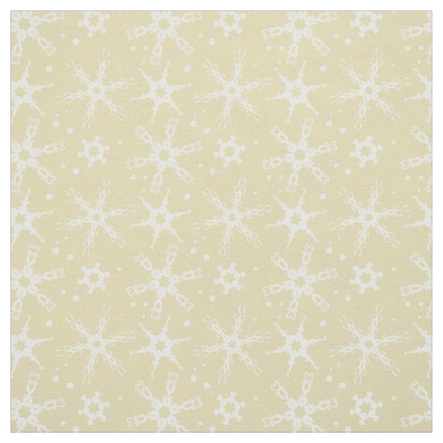 Modernes Design mit Snowflake Stoff (Muster)