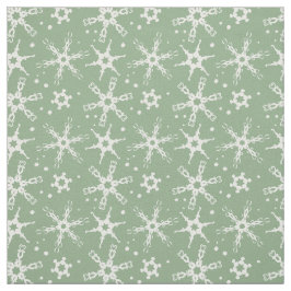 Modernes Design mit Snowflake Stoff