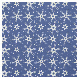 Modernes Design mit Snowflake Stoff