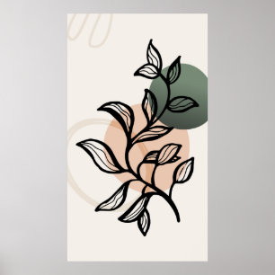 Modernes Design Poster