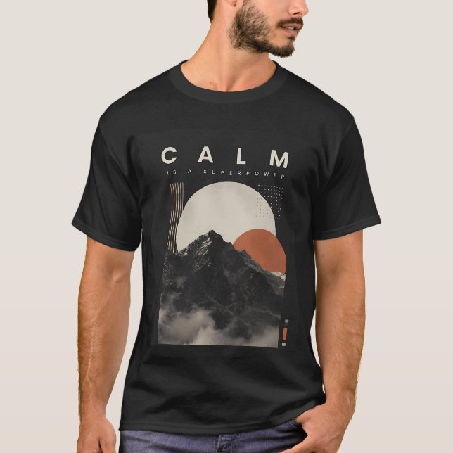 modernes Design T-Shirt (Vorderseite)