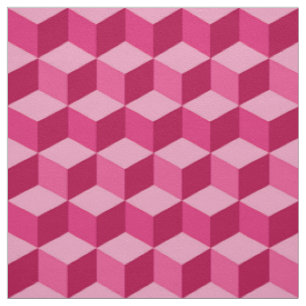 Modernes Diamant-Gitter, pinkfarben und hellrosa Stoff