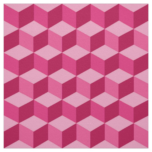 Modernes Diamant-Gitter, pinkfarben und hellrosa Stoff (Muster)