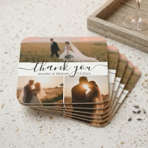 modernes Drehbuch 3 Foto Hochzeit danke