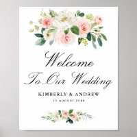 Modernes Drehbuch Blütenhochzeit Begrüßung