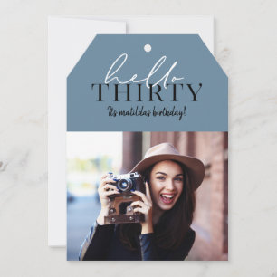 Modernes Drehbuch & geometrisches 30. Foto