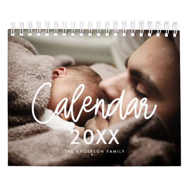 Modernes Drehbuchfamilie Foto 2023 Kalender (Titelbild)