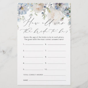 Modernes Dusty Blau wie alt war die Braut zu spiel