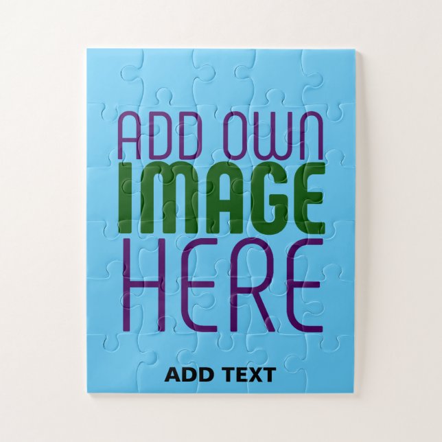MODERNES EDITABLE SWAG SKY BLAUE BILD TEMPLATE (Vertikal)