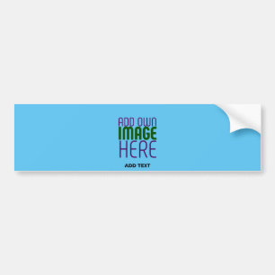 MODERNES EDITABLE SWAG SKY BLAUE BILD TEMPLATE AUTOAUFKLEBER