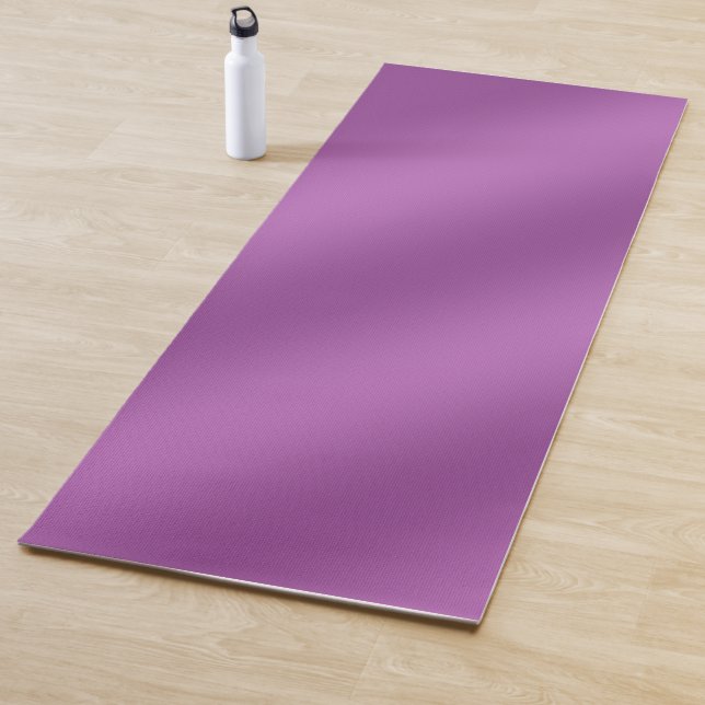 Modernes, einfach lila Wellenmuster Yogamatte (Beispiel)