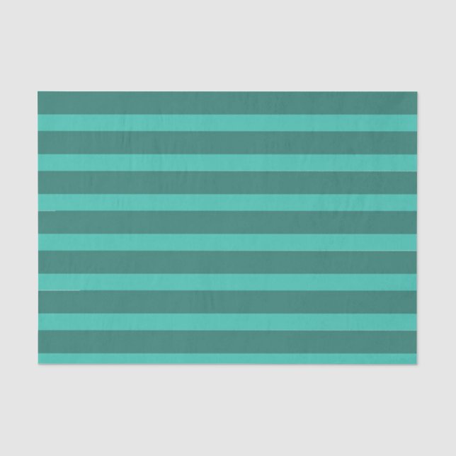 Modernes, einfaches 2-Tone-Streifen geometrisches  Seidenpapier (Vorderseite)