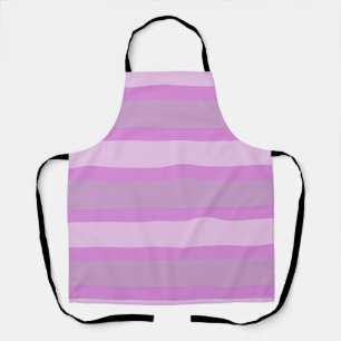 Modernes, einfaches 2-Tone Stripe Geometrisches ro Schürze