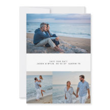 modernes einfaches 4-Collage-Foto