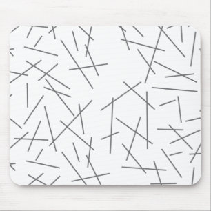 Modernes, einfaches, chaotisches grafisches Zeilen Mousepad