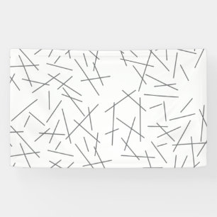 Modernes, einfaches, chaotisches, trendiges grafis banner