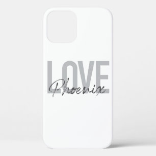 Modernes, einfaches, cooles, urbanes Design Liebe  Case-Mate iPhone Hülle