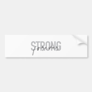 Modernes, einfaches, elegantes Design Strong Forev Autoaufkleber