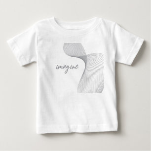 Modernes, einfaches, elegantes Grafikdesign von Im Baby T-shirt