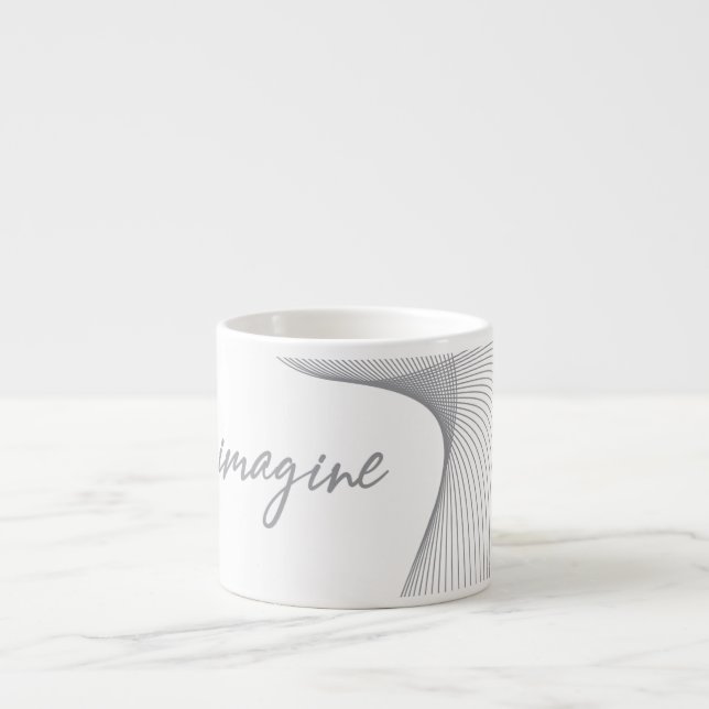 Modernes, einfaches, elegantes Grafikdesign von Im Espressotasse (Vorderseite)